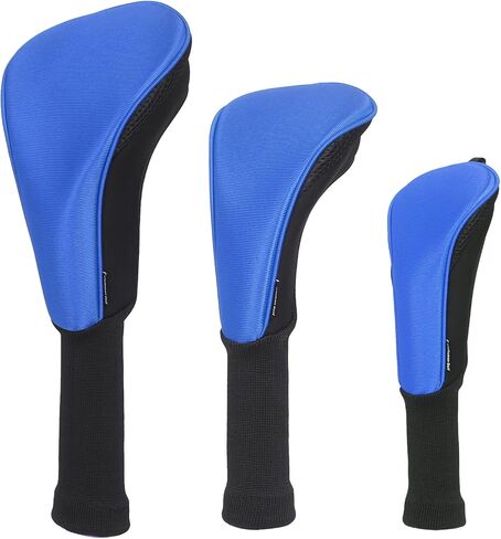 Craftsman Golf 3pcs/Set Meshy Neoprene Golf Club Headcover for Driver Fairway Hybrids Rescue in Saudi Arabia