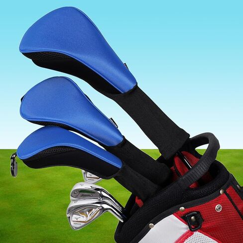 Craftsman Golf 3pcs/Set Meshy Neoprene Golf Club Headcover for Driver Fairway Hybrids Rescue in Saudi Arabia