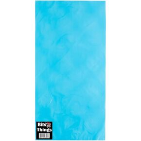 Bits N Things 20 lb. Clear Wicketed Plastic Ice Bags with Ice Print - 250/Case in Kuwait