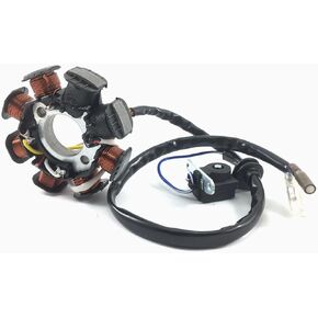 MAGNETO STATOR GENERATOR (2) 50-80CC 139 QMA/QMB 8 COIL/POLE CHINESE SCOOTER MOPED ATV GY6 4 STROKE BENZHOU TAOTAO PEACE VIP SUNL TANK JONWAY ROKETA BMS BAJA TNG SSR JCL VENTO ZNEN in Saudi Arabia