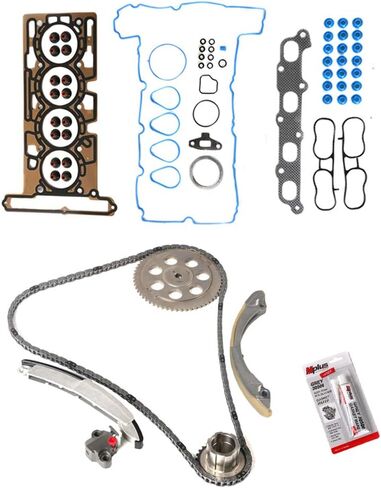 MOCA Head Gasket & Timing Chain Kit Fit 2004 2005 2006 for Chevy Colorado & for GMC Canyon & 2006 for Isuzu i-280 2.8L L4 DOHC in Saudi Arabia
