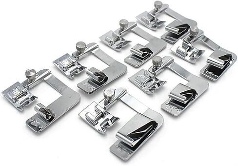 1Pc Home Multifunctional Electric Sewing Machine Accessories with Wrapped Edges, Rolled Edges, and Presser Feet are Suitable for Brother, Singer, and Janome Low Handle Sewing Machines(13mm) in Saudi Arabia