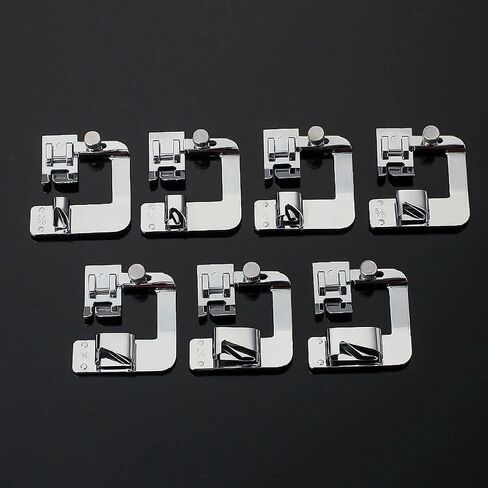 1Pc Home Multifunctional Electric Sewing Machine Accessories with Wrapped Edges, Rolled Edges, and Presser Feet are Suitable for Brother, Singer, and Janome Low Handle Sewing Machines(13mm) in Saudi Arabia