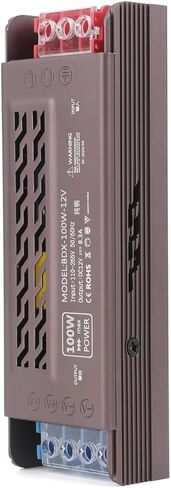1 قطعة محول إمداد الطاقة رفيع للغاية AC110-250V إلى DC 12V/24V/48V 45W-300W محول مفتاح الطاقة لشريط إضاءة LED (DC 24V 100W-A) in Saudi Arabia