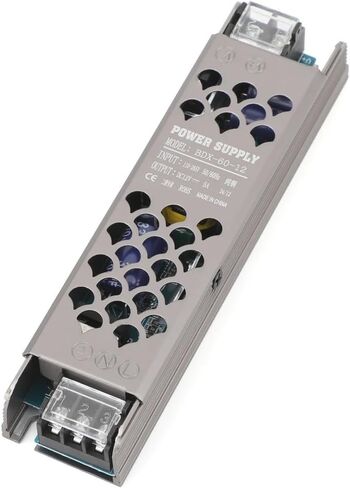 1 قطعة محول إمداد الطاقة رفيع للغاية AC110-250V إلى DC 12V/24V/48V 45W-300W محول مفتاح الطاقة لشريط إضاءة LED (DC 24V 100W-A) in Saudi Arabia