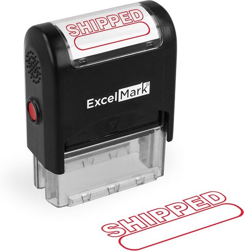 TIME Sensitive Self Inking Rubber Stamp - Red Ink (ExcelMark A1539) in Kuwait