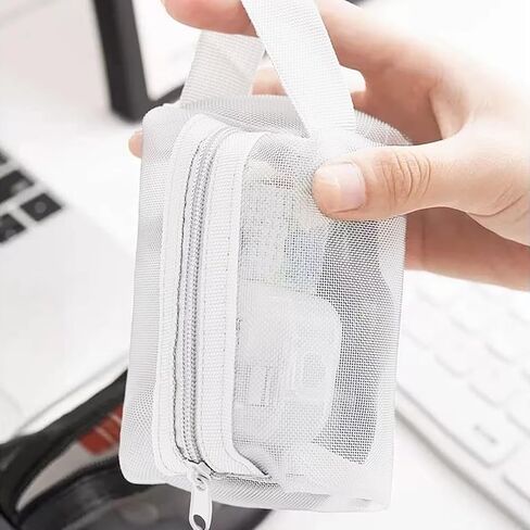 New Popular Mini Space-Saving Storage Bags with Transparent Mesh and Zipper in Saudi Arabia