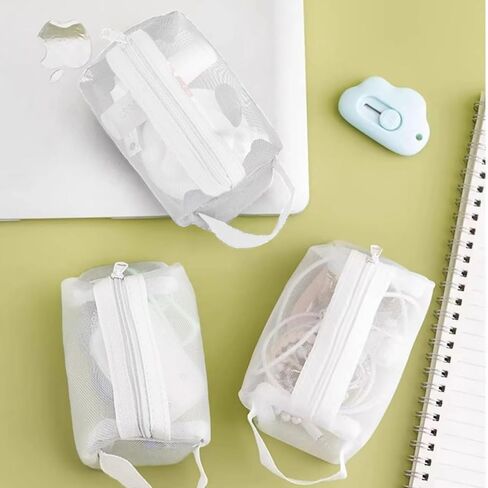 New Popular Mini Space-Saving Storage Bags with Transparent Mesh and Zipper in Saudi Arabia