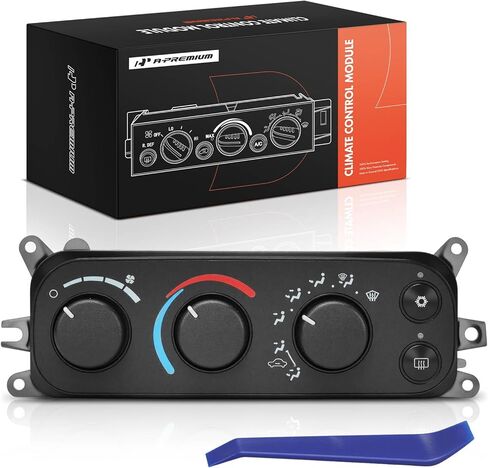 A-Premium Heater Climate Control Panel Module Compatible with Dodge Ram 1500 2500 3500 2002-2005, Dakota 2001-2004 in Saudi Arabia