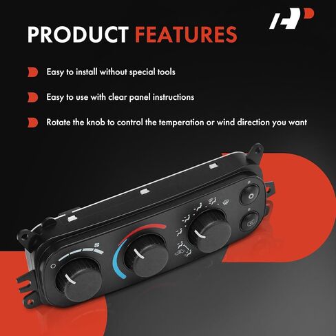 A-Premium Heater Climate Control Panel Module Compatible with Dodge Ram 1500 2500 3500 2002-2005, Dakota 2001-2004 in Saudi Arabia