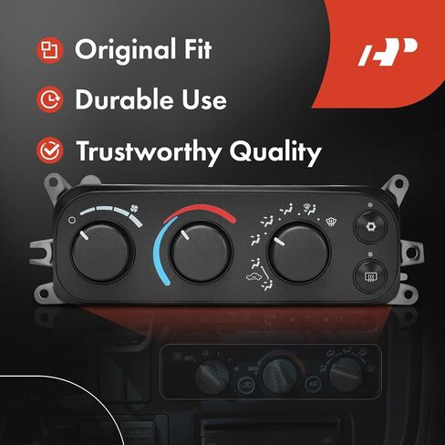 A-Premium Heater Climate Control Panel Module Compatible with Dodge Ram 1500 2500 3500 2002-2005, Dakota 2001-2004 in Saudi Arabia