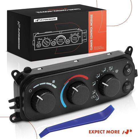 A-Premium Heater Climate Control Panel Module Compatible with Dodge Ram 1500 2500 3500 2002-2005, Dakota 2001-2004 in Saudi Arabia