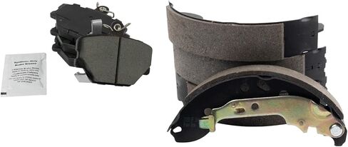 Front Brake Pads Ceramic Compatible with 2016 Smart Fortwo in Saudi Arabia