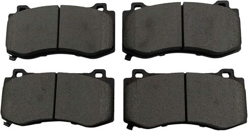 Front and Rear Brake Pad Set Ceramic Hardware Compatible with 2017-2018 Dodge Charger in Saudi Arabia