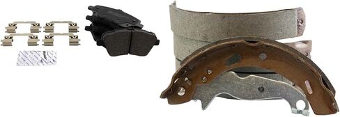 Front Brake Pads Ceramic Compatible with 2014-2015 Ford Fiesta in Saudi Arabia