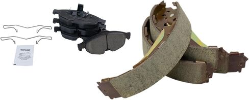 Front and Rear Brake Pads Ceramic Compatible with 2003-2006 Chrysler Sebring 2003-2006 Dodge Stratus in Saudi Arabia