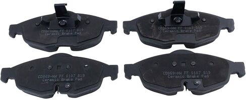 Front and Rear Brake Pads Ceramic Compatible with 2003-2006 Chrysler Sebring 2003-2006 Dodge Stratus in Saudi Arabia
