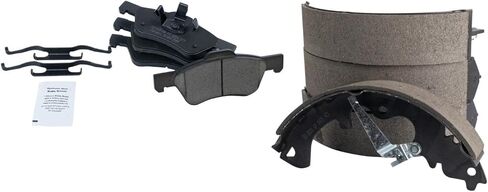 وسادات الفرامل الأمامية والخلفية من السيراميك متوافقة مع 2007-2012 Ford Escape 2008-2011 Mazda Tribute 2008-2010 Mercury Mariner in Saudi Arabia