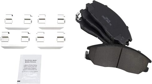 Front and Rear Brake Pad Set Ceramic Hardware Compatible with 2003-2009 Kia Sorento in Saudi Arabia