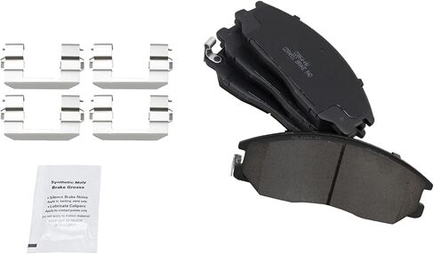Front and Rear Brake Pad Set Ceramic Hardware Compatible with 2003-2009 Kia Sorento in Saudi Arabia