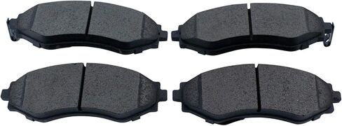 Front and Rear Brake Pad Set Ceramic Hardware Compatible with 2004-2011 Chevrolet Aveo 2007-2011 Aveo5 2013-2015 Spark 2009 Pontiac G3 in Saudi Arabia