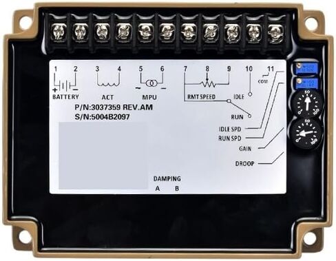3037359 30-37359Speed ControllerDiesel Engine Electronic Control Board Module Alternator Accessory Governor Panel(3037359) in Saudi Arabia
