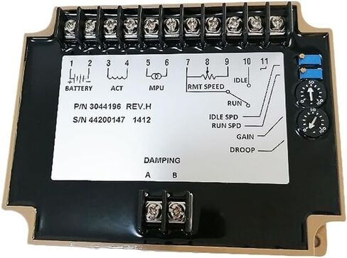 Speed Controller 3044196 Governor Replacement Generator 12V 24V Engine Alternator Genset Parts in Saudi Arabia