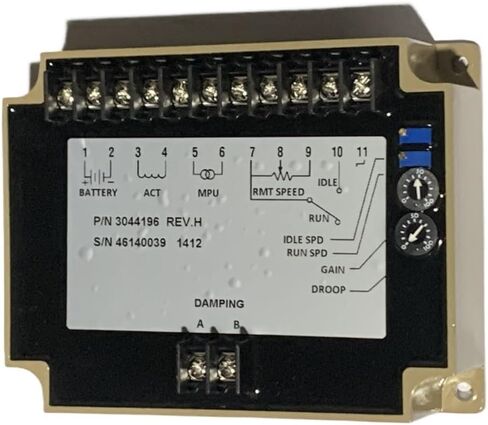 Speed Controller 3044196 Governor Replacement Generator 12V 24V Engine Alternator Genset Parts in Saudi Arabia