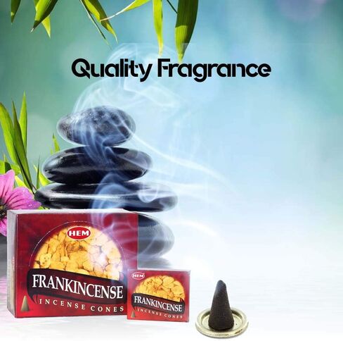 HEM -Precious Jasmine Incense Cones - Pack of 12 in Kuwait