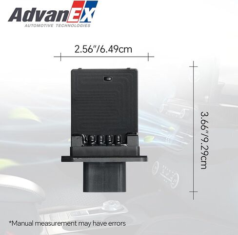 3F2Z18591AA مقاوم محرك منفاخ HVAC متوافق مع Ford Escape/Expedition/F150/F250/F350/Freestar/Freestyle Lincoln Navigator Mercury Mariner استبدال YH1715 973444 in Saudi Arabia