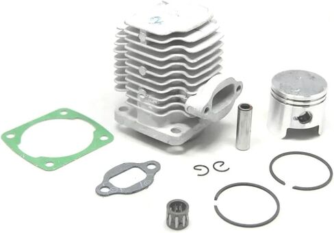 40MM 44MM 10MM 12MM 1E40F-6 1E44F-6 cylinder set For Robi NB411 Brush cutter grass trimmer 2 stroke 47CC 49CC Mini Moto Parts(Brown) in Saudi Arabia
