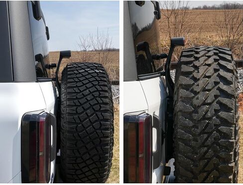 IAG Third Brake Light Extension for Ford Bronco 2021+, clears 37" 38" 39" tire (Sasquatch Compatible, does not fit Sport or Raptor) in Saudi Arabia