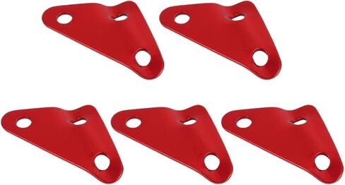 Rope Tensioner 10Pcs Tent Anti-Slip Buckle Anti-Skid Rope Fasteners Fix Necessity Tightener Red Tighteners Camping in Saudi Arabia