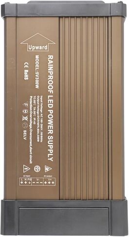 1pcs AC180-264V Rainproof Switching Power Supply to DC 5V 300W/350W Outdoor IP43 LED Light Transformer LED Driver(70A 350W) in Saudi Arabia
