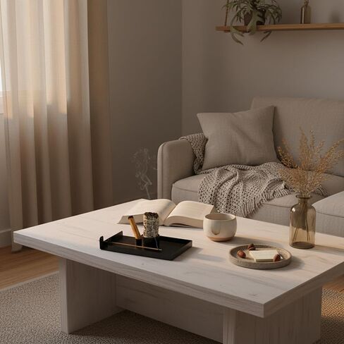 Ceramic Palo Santo Holder, Incense Holder for Palo Santo Sticks, Scent Wood Stand Burner and Ash Catcher, Simple, Sturdy and Well Made Incense Burner, White Terracotta in Kuwait