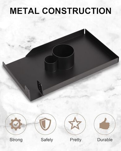 Ceramic Palo Santo Holder, Incense Holder for Palo Santo Sticks, Scent Wood Stand Burner and Ash Catcher, Simple, Sturdy and Well Made Incense Burner, White Terracotta in Kuwait