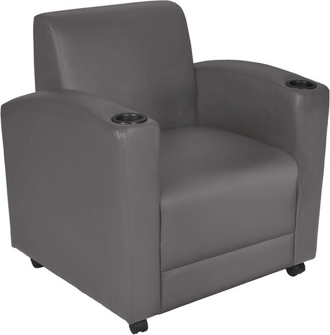 Regency Nova Tablet Arm, Lounge Chair with Storage, Black in Kuwait