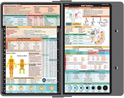 WhiteCoat Clipboard® - Red EMT Edition in Saudi Arabia