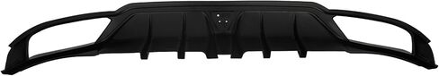KARPAL Rear Bumper Diffuser Lip Compatible with 2022-2024 Honda Civic Hatchback w/Led Light Gloss Black in Saudi Arabia