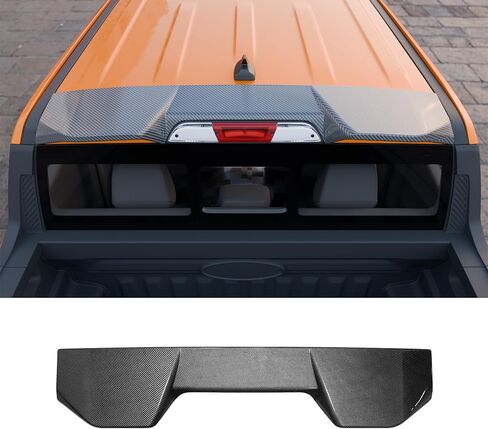 Truck Cab Spoiler Compatible with 2022-2025 Ford Maverick Pickup Cab Rear Roof Spoiler Wing Lip ABS Plastic for 2024 Maverick Accessories (Glossy Black) in Saudi Arabia
