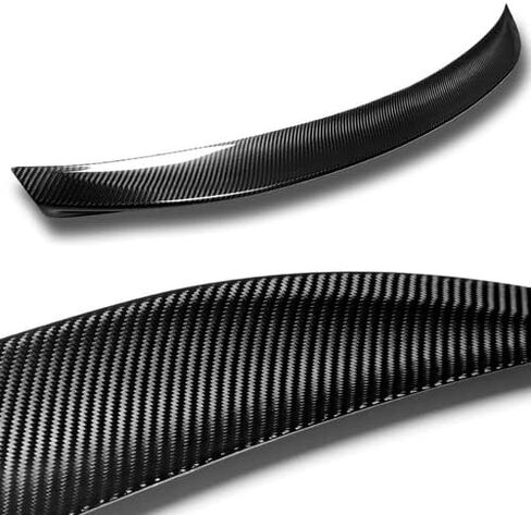 أسود من ألياف الكربون الحقيقية STP-Style غطاء صندوق السيارة الخلفي جناح سبويلر متوافق مع 2006-2015 Mazda Miata MX-5، 2007 2008 2009 2010 2011 2012 2013 2014 in Kuwait