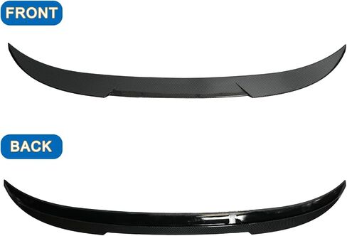 جناح سبويلر خلفي متوافق مع 3 سلسلة F30 330i 320i 328i 335i 340i 2012-2019 غطاء صندوق السيارة الخلفي، أداء نمط ألياف الكربون - نمط CS in Kuwait
