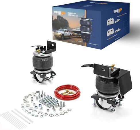 TORQUE Airbag Air Bag Suspension Kit for 1996-2023 Chevrolet Chevy Express and GMC Savana G-2500 G-3500 G2500 G3500 Rear Helper Bag 7,500 lbs(Replaces Air Lift 88205 LoadLifter 5000 Ultimate)(TR88205) in Saudi Arabia