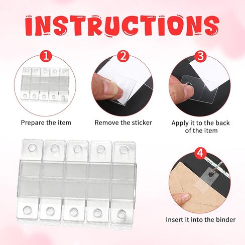 200 Pcs Ring Binder Stickers Clear Hole Reinforcement Stickers, Self-Adhesive Hole Punch Reinforcements for Loose-Leaf Paper, Repair Protect Pages for Binders, Notebooks, Planners, Photos, Documents​ in Saudi Arabia