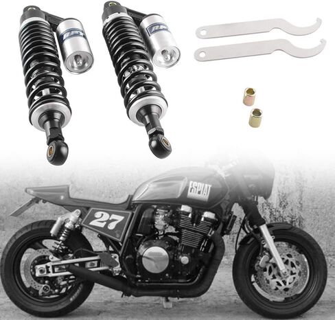 GZYF 375 مللي متر 14.75 "دراجة نارية العالمي امتصاص الصدمات الخلفية تعليق لكاواساكي نينجا ZX6R/Z800/Z125 برو 2013-2018 in Saudi Arabia