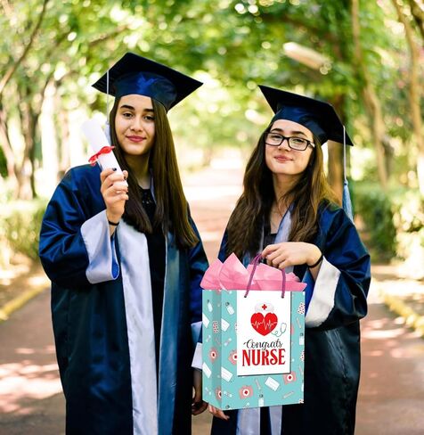 أكياس هدايا عيد الأب من PETCEE مع مناديل ورقية، حقيبة ورقية لعيد الأب السعيد مقاس 11.5 بوصة مع بطاقة تهنئة، أكياس ورقية لتغليف عيد الأب للأب والزوج من الابنة والزوجة in Saudi Arabia