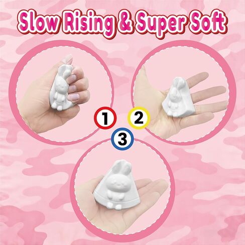 DIY Paintable Squishies Blind Box 1 Pack – Make Your Own Squishies with Cute Mystery Shapes, Surprise Arts & Crafts Gifts for Girls 6–12, Foam Fidget Toys for Kids 3-6 in Saudi Arabia