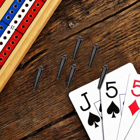 100pcs Metal Cribbage Pegs Traditional Crib Board Pins for Game Accessories Traditional Game Scoring Supplies Family and Friends Gaming in Saudi Arabia