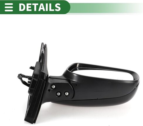 Motoforti Right Side Door Mirror Replacement Side View Mirror Assembly for Toyota Corolla 2009-2013 No.8791012D60 White Power Mirror Adjustment in Saudi Arabia