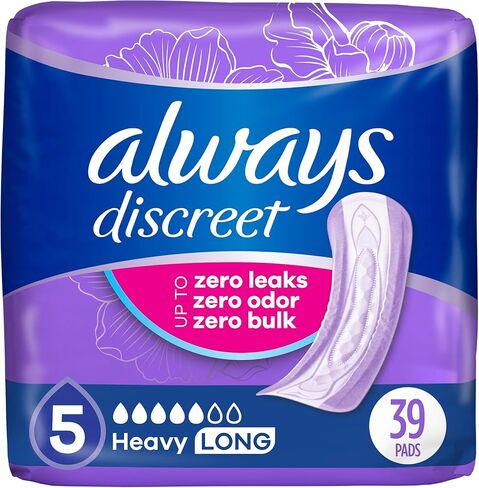 Always Discreet Incontinence Pads for Women and Postpartum Pads in Kuwait